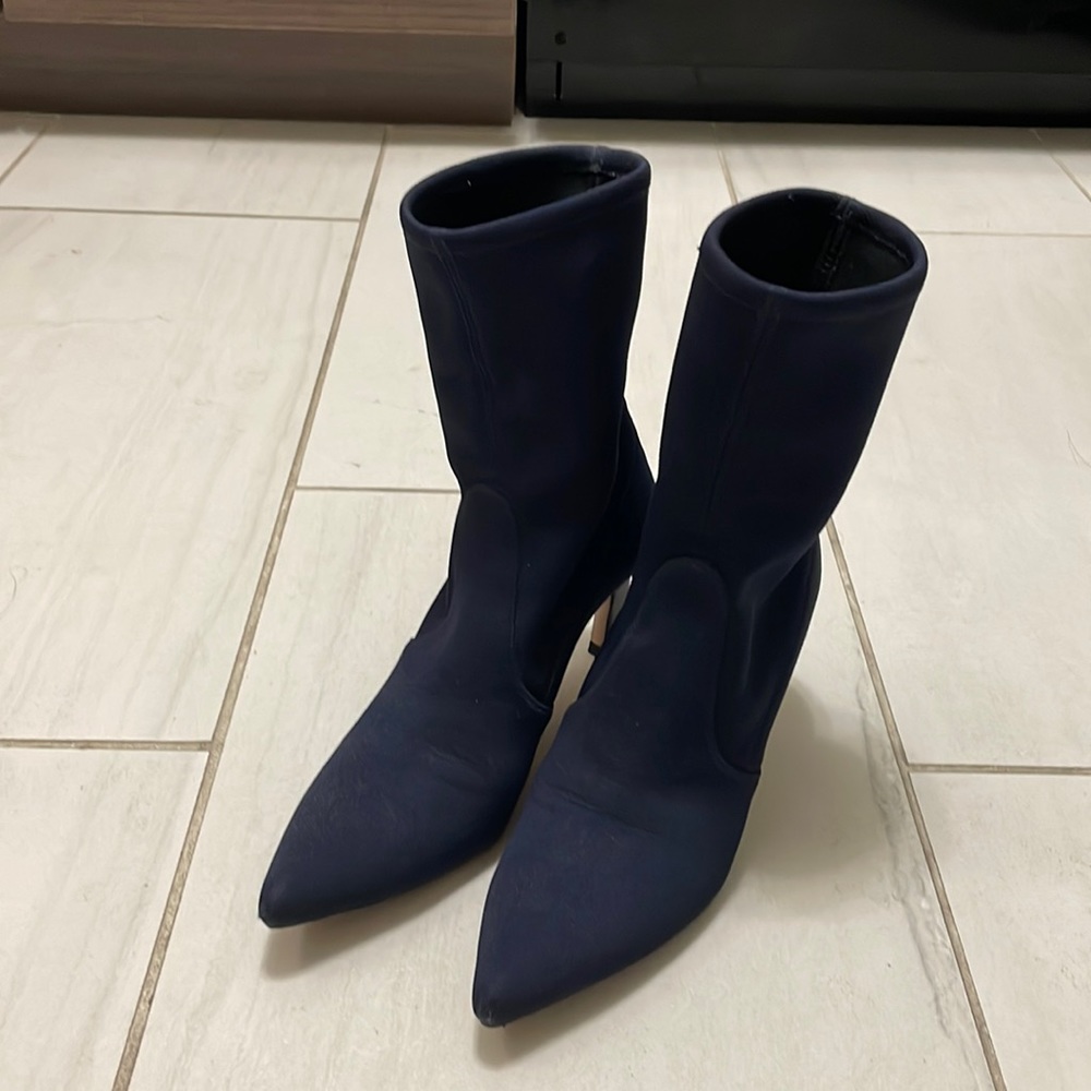 Stuart Weitzman socks bootie